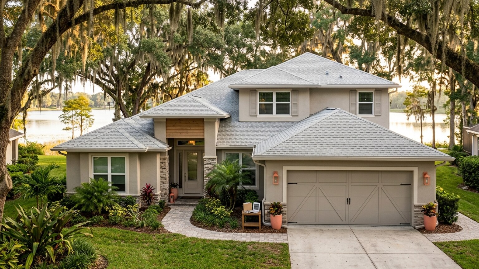 Seminole County lakeside home with storm-ready openings and local guide planning cues.