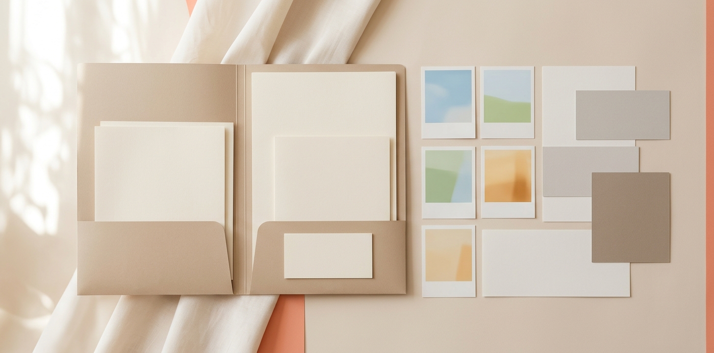 Organized project folder with invoices, permit sheets, and photo evidence
